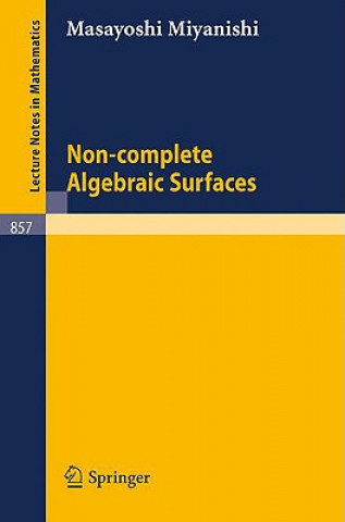 Βιβλίο Non-complete Algebraic Surfaces M. Miyanishi