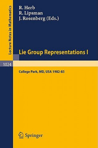 Книга Lie Group Representations I R. Herb