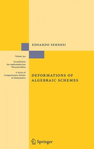 Book Deformations of Algebraic Schemes Edoardo Sernesi