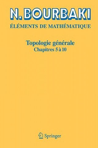 Kniha Topologie Generale N. Bourbaki
