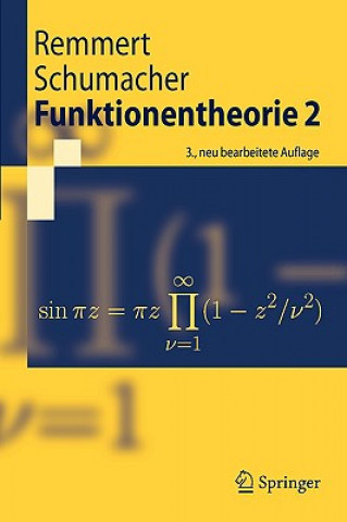 Kniha Funktionentheorie 2 Reinhold Remmert