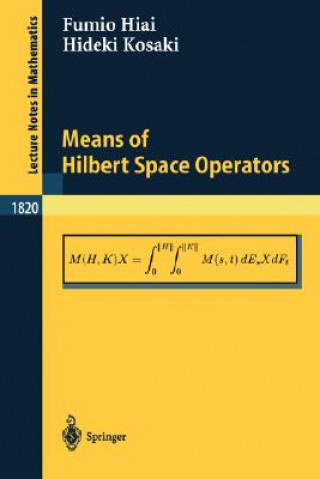 Carte Means of Hilbert Space Operators Fumio Hiai