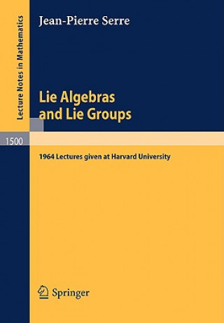 Könyv Lie Algebras and Lie Groups Jean-Pierre Serre