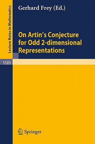 Книга On Artin's Conjecture for Odd 2-dimensional Representations Gerhard Frey