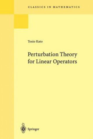Carte Perturbation Theory for Linear Operators Tosio Kato