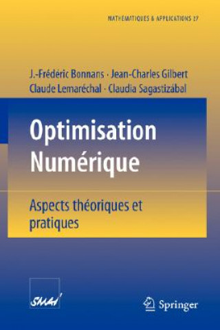 Kniha Optimisation Numerique J.-Fr d ric