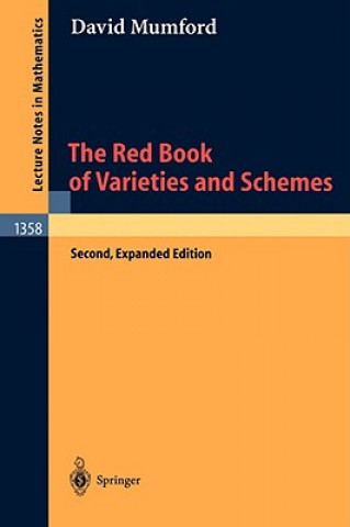 Carte Red Book of Varieties and Schemes Mumford