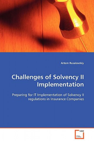 Kniha Challenges of Solvency II Implementation Artem Rusalovskiy