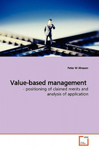 Kniha Value-based management Peter W Jonsson