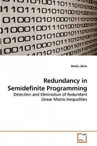 Knjiga Redundancy in Semidefinite Programming Shafiu Jibrin