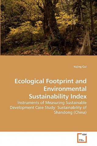 Kniha Ecological Footprint and Environmental Sustainability Index Yujing Cui