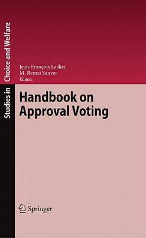Kniha Handbook on Approval Voting Jean-Franaois Laslier
