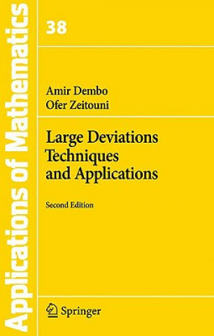 Kniha Large Deviations Techniques and Applications Amir Dembo