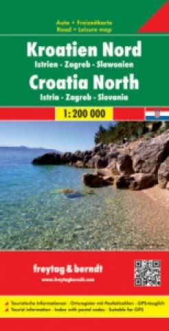 Tiskovina Automapa Chorvatsko sever 1:200 000 