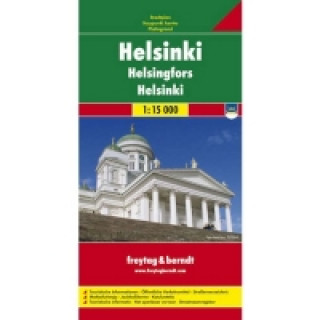 Tiskovina Helsinky 1:15 000 