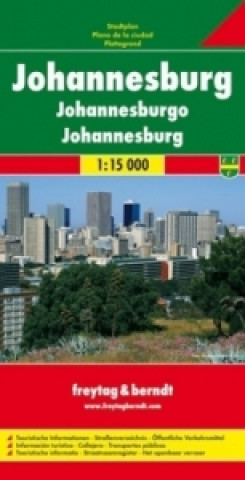 Tiskovina Johannesburg 1:15 000 