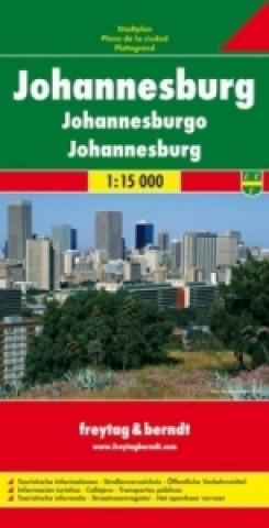 Tiskanica Johannesburg 1:15 000 