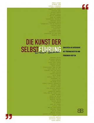Kniha Kunst der Selbstfuhrung Burkhard Bensmann
