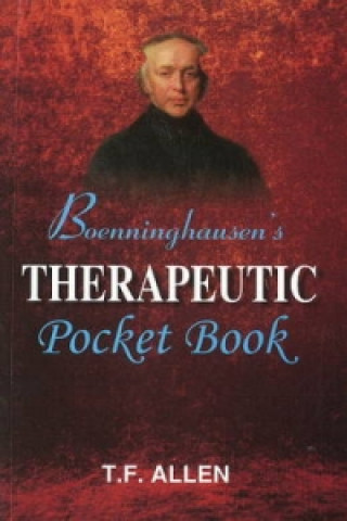 Carte Boenninghausen's Therapeutic Pocket Book Timothy Field Allen