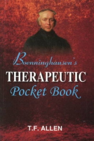 Libro Boenninghausen's Therapeutic Pocket Book Timothy Field Allen