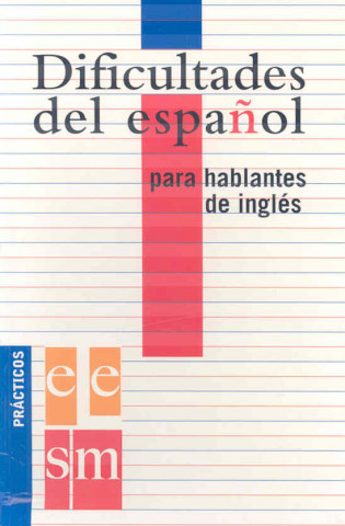 Kniha Dificultades del espanol para hablantes de ingles Mahler