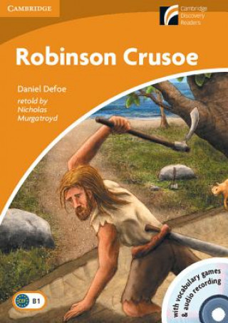 Carte Robinson Crusoe Level 4 Intermediate Book with CD-ROM and Audio CD Murgatroyd