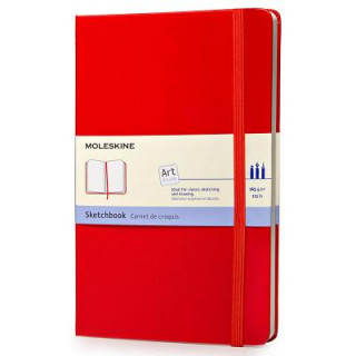 Kalendarz/Pamiętnik Moleskine Large Sketch Book Red neuvedený autor