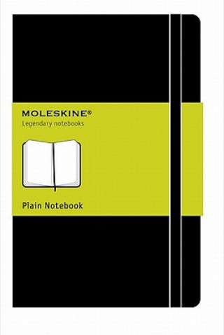 Naptár/Határidőnapló Moleskine Pocket Plain Hardcover Notebook Black Moleskine