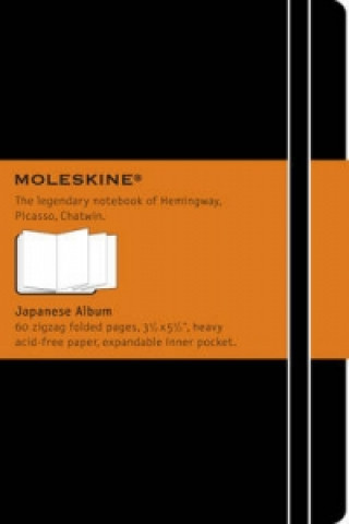 Naptár/Határidőnapló Moleskine Pocket Japanese Accordion Album 