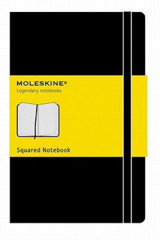 Kalendář/Diář Moleskine Large Squared Hardcover Notebook Black neuvedený autor