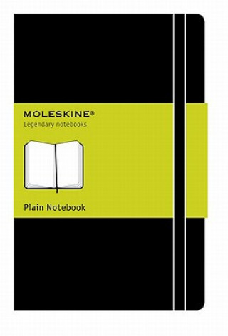Naptár/Határidőnapló Moleskine Large Plain Notebook Black 