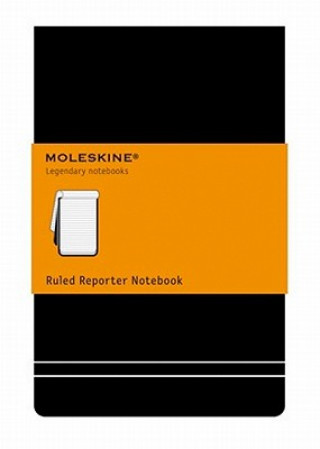 Calendar / Agendă Pocket Reporter Ruled Notebook Black Moleskine