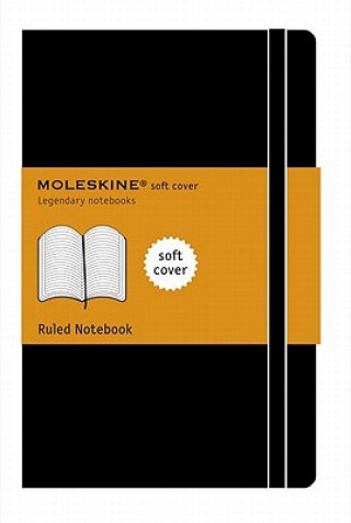 Calendar / Agendă Moleskine Soft Extra Large Ruled Notebook Black Moleskine