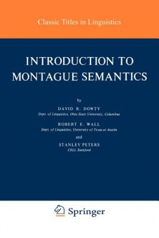 Carte Introduction to Montague Semantics David