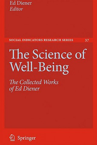 Kniha Science of Well-Being Ed Diener