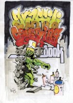 Книга Graffiti Coloring Book Uzi Wufc