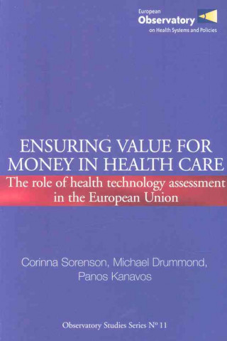 Kniha Ensuring Value for Money in Health Care M F Drummond