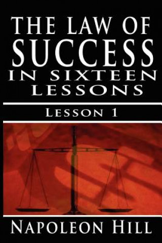 Kniha Law of Success, Volume I Napoleon Hill