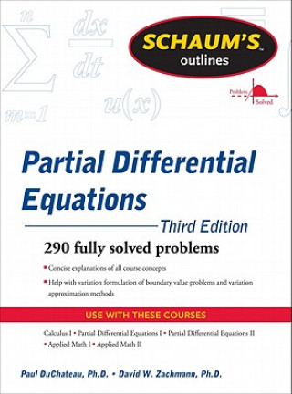 Książka Schaum's Outline of Partial Differential Equations Paul DuChateau