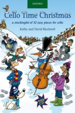 Nyomtatványok Cello Time Christmas + CD Kathy Blackwell