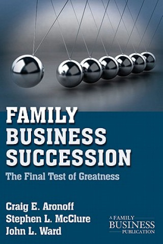 Kniha Family Business Succession Craig E. Aronoff