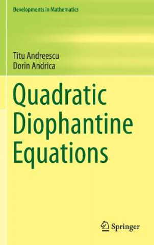 Carte Quadratic Diophantine Equations Andreescu