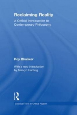 Livre Reclaiming Reality Roy Bhaskar