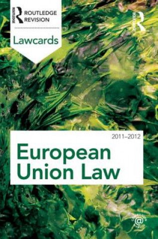 Kniha European Union Lawcards 2011-2012 Routledge