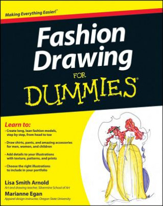 Könyv Fashion Drawing For Dummies Lisa Arnold
