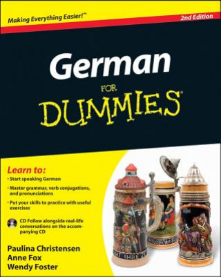 Book German For Dummies, 2e +CD Paulina Christensen