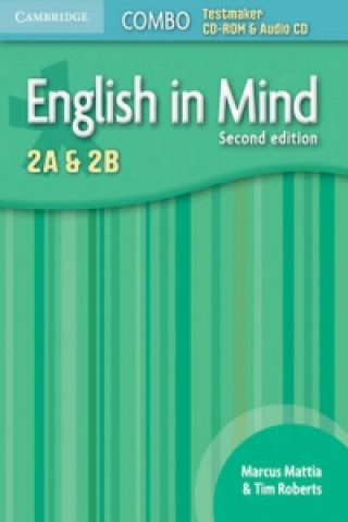 Carte English in Mind Levels 2A and 2B Combo Testmaker CD-ROM and Audio CD Alison Greenwood