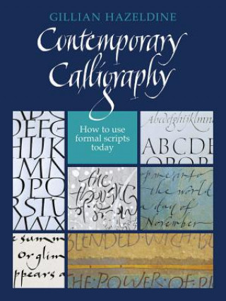 Kniha Contemporary Calligraphy Gillian Hazeldine