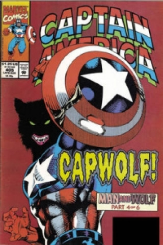 Książka Captain America: Man & Wolf Mark Gruenwald