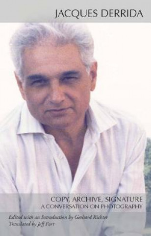 Carte Copy, Archive, Signature Jacques Derrida
